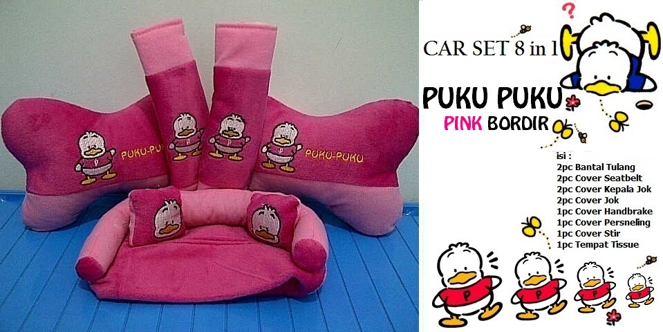 .pukupuku pink bordir - 