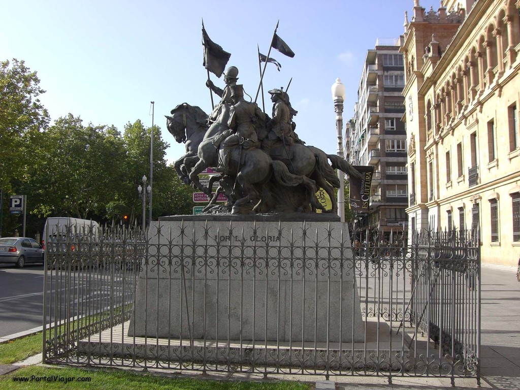 valladolid 33 - monumento a los cazado - 