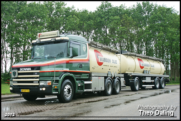 Wubben olie - roosendaal Scania 2012