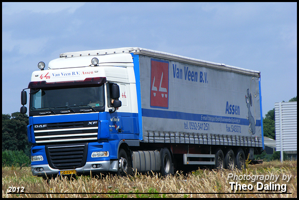 veen van - Assen  BS-RV-91 Daf 2012