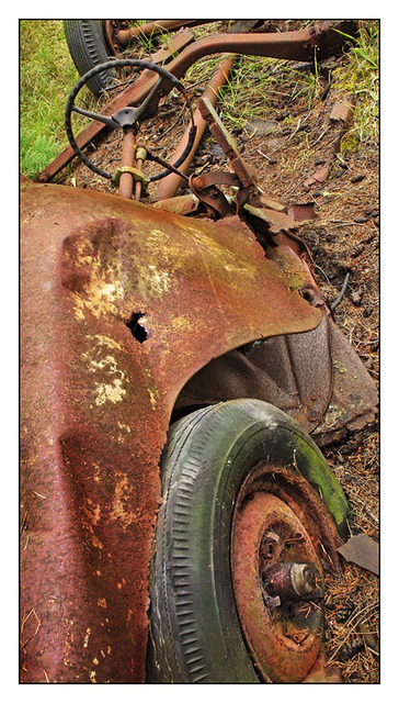 Truck in the Forest 2 Abandoned