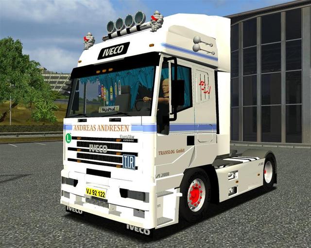 ets Iveco Eurostar Andreas Andresen verv verv mb C ETS TRUCK'S