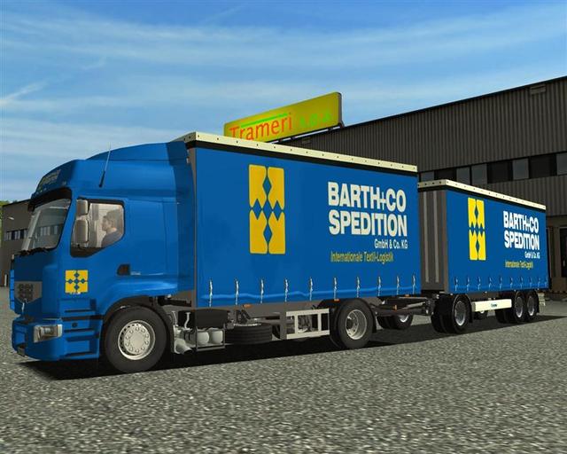 ets Renault Premium and 3axel trailer by Bemnark21 ETS COMBO'S