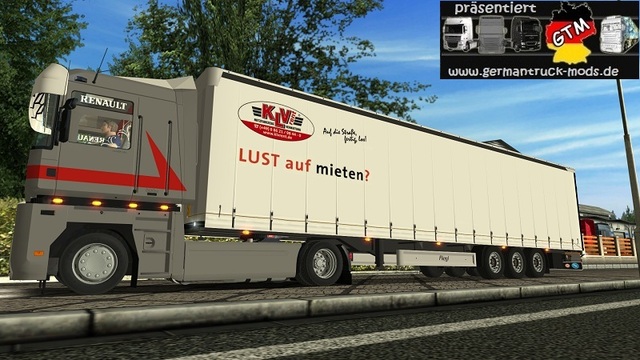 gts Fliegl - KLV Rent Trailer skin by Mjaym verv r GTS TRAILERS