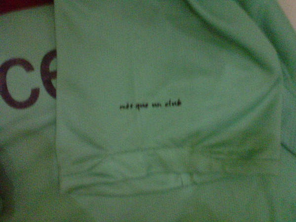 barca away m dani alves detail - 