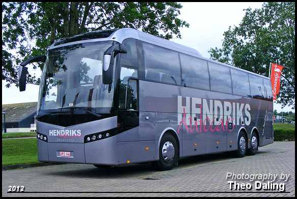 Hendriks Autocars - Melsbroek AMS-444  (B) Touringcars 2012