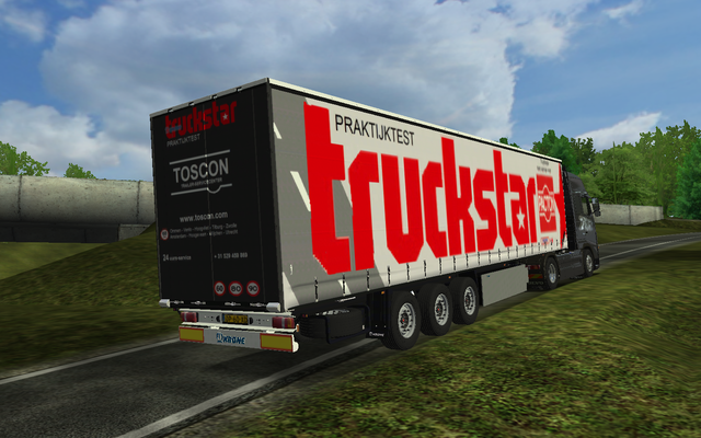 ets Truckstar praktijktest trailer skin by coen222 ETS TRAILERS