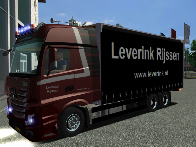 ets Mercedes Actros MP4 BDF Combo Leverink Rijssen ETS COMBO'S