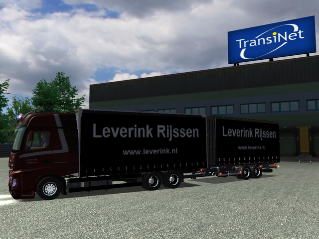 ets Mercedes Actros MP4 BDF Combo Leverink Rijssen ETS COMBO'S