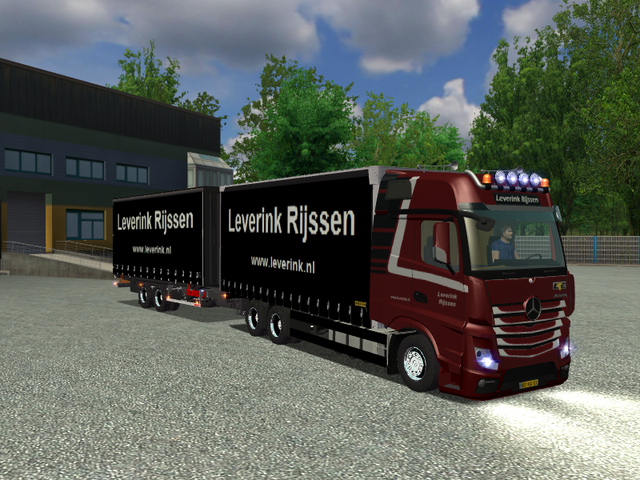 ets Mercedes Actros MP4 BDF Combo Leverink Rijssen ETS COMBO'S