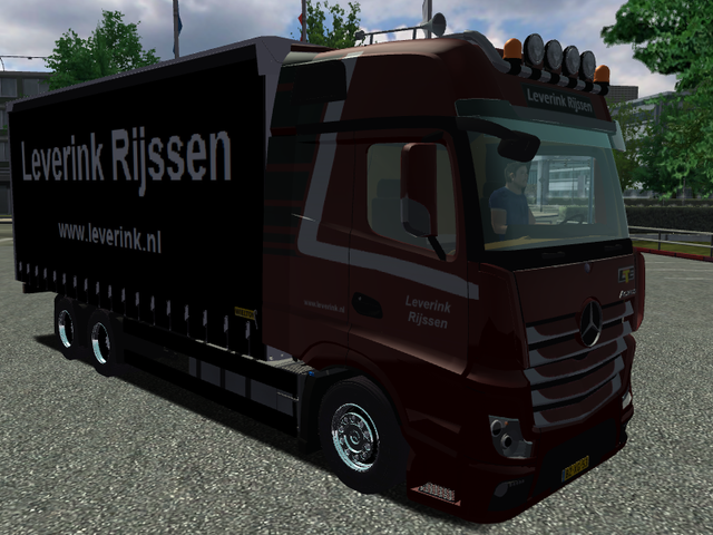 ets Mercedes Actros MP4 BDF Combo Leverink Rijssen ETS COMBO'S