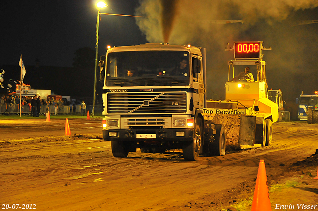 20-07-2012 033-border Truckpull demo Lunteren 20-07-2012