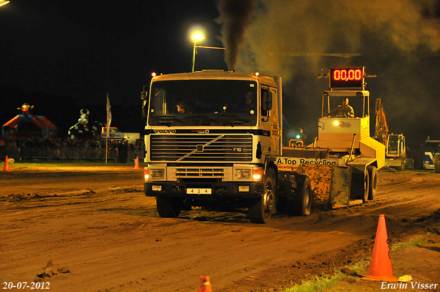 20-07-2012 034-border Truckpull demo Lunteren 20-07-2012