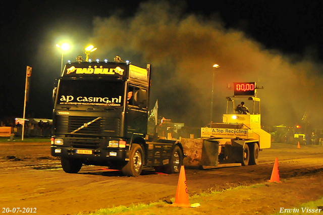 20-07-2012 227-border Truckpull demo Lunteren 20-07-2012