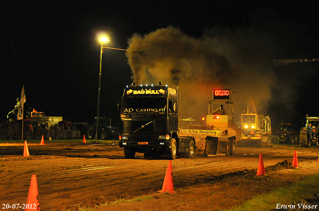 20-07-2012 231-border Truckpull demo Lunteren 20-07-2012