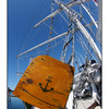 Tall Ship fisheye - Vancouver Island