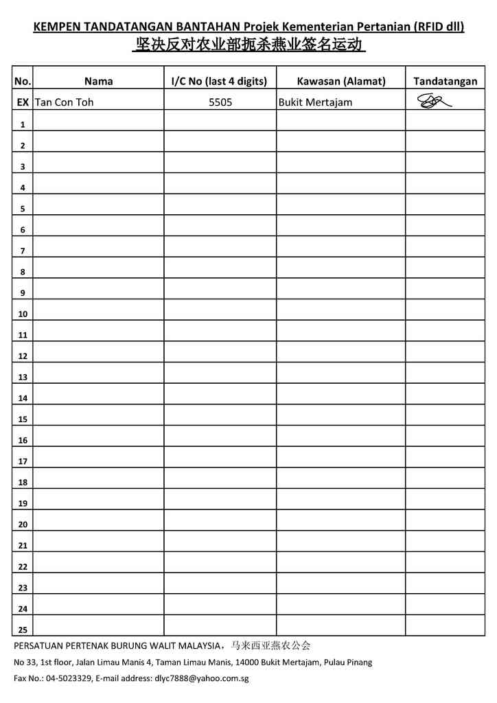 Kempen Bantahan R11 - 