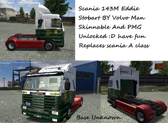 gts Scania 143M Eddie Stobart by Volvo Man verv sc GTS TRUCK'S