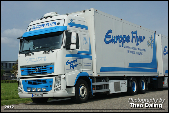 Europe Flyer - Huissen   KLE KF 32  (bakwagen) Volvo 2012