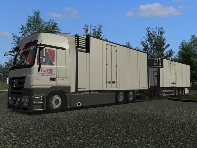 gts Mercedes Actros CarTech BDF + Interieur + Tand GTS COMBO'S