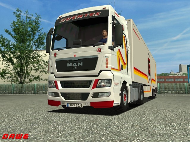 ets MAN TGX Grupo Logostico Fuentes by Hotracer, S ETS COMBO'S