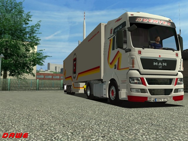 ets MAN TGX Grupo Logostico Fuentes by Hotracer, S ETS COMBO'S