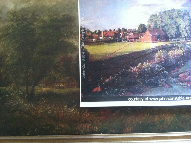 Bushes Comparison John Constable Painting (1776-1837) Oil on Canvas