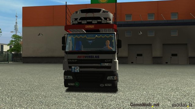 ets AUTOVERSLAS DAF CF + Tandem by Robertas Skin b ETS DIVERSEN