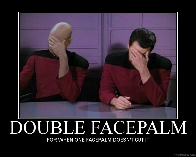 Double Facepalm - 
