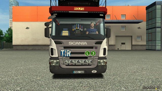 ets AUTOVERSLAS Scania P380 + Tandem by Dragunas s ETS DIVERSEN