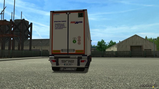 ets DAF XF105 + LAMBERET SR2 ROKAUTA (schoon)W,A,S ETS COMBO'S