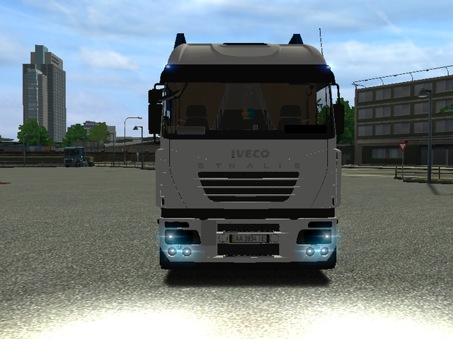 ets Iveco Stralis 450 autotransporter + tandem by  ETS COMBO'S