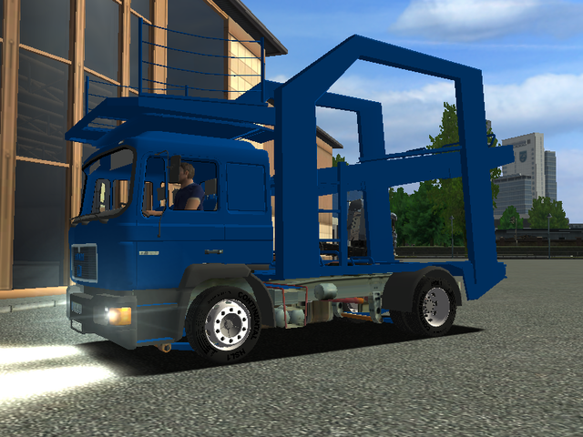 ets Man F2000 autotransporter + tandem verv mb A r ETS COMBO'S