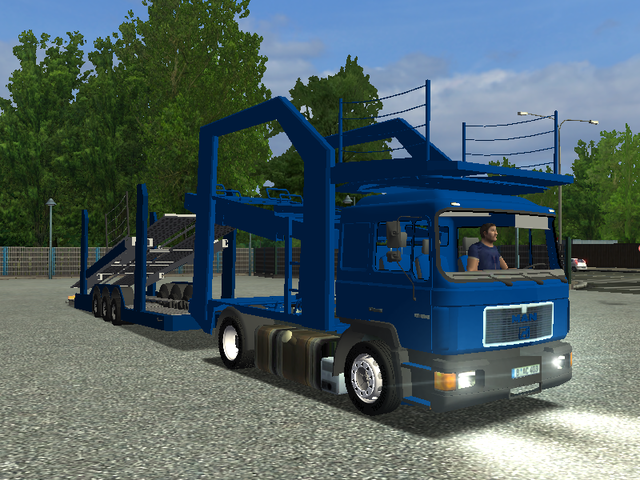 ets Man F2000 autotransporter + tandem verv mb A r ETS COMBO'S