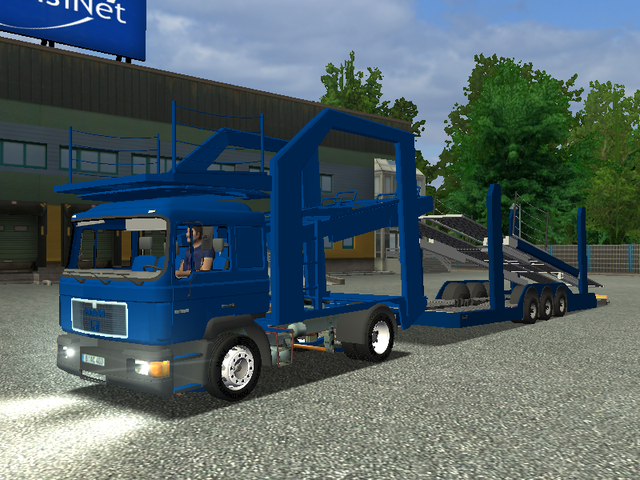 ets Man F2000 autotransporter + tandem verv mb A r ETS COMBO'S