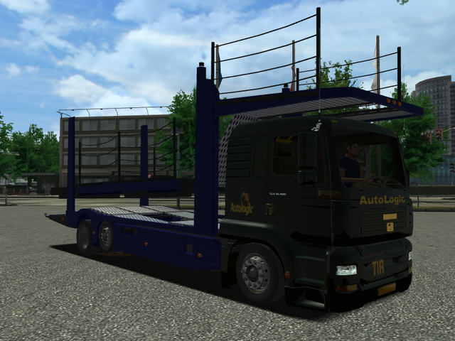 ets Man TGA I 18480 bls autotransporter + Tandem A ETS COMBO'S