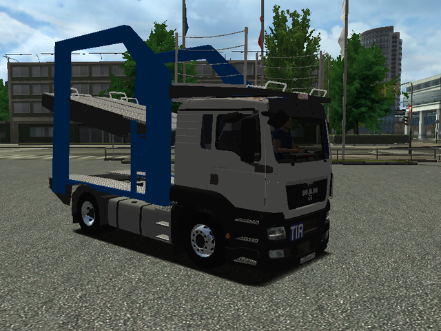 ets Man TGS autotransporter verv volvo A reefer ETS COMBO'S