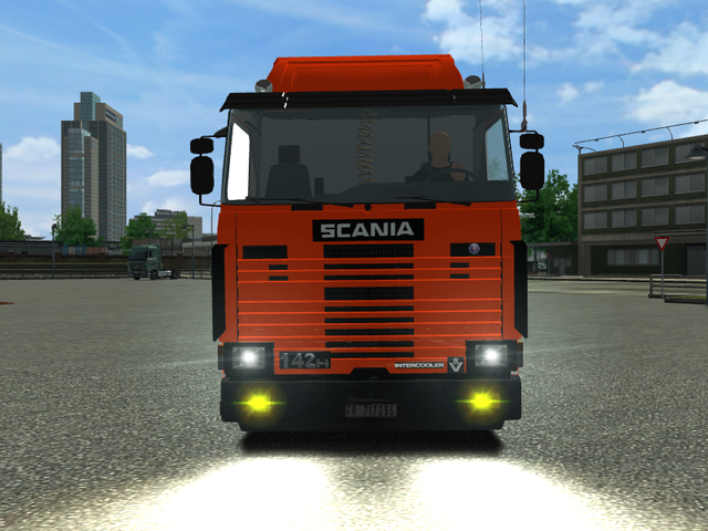 ets Scania 142H BDF + aanhanger tanktransport by M ETS COMBO'S