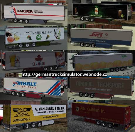 gts Trailers pack reefer by Krokus-for-GTS UKTS GTS TRAILERS