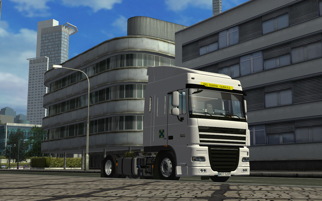 gts Daf XF + Krone trailer skin by lesin111 verv m GTS COMBO'S