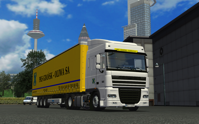 gts Daf XF + Krone trailer skin by lesin111 verv m GTS COMBO'S