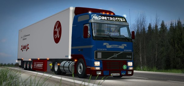 gts Volvo Fh + Lamberet by Volk86 ,Siergiej Mirono GTS COMBO'S