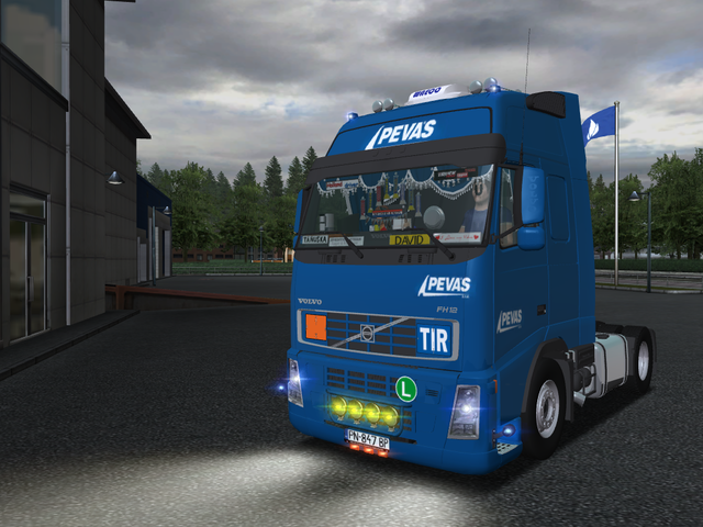 gts Volvo Fh12 PEVAS + Trailer by smejo verv volvo GTS COMBO'S