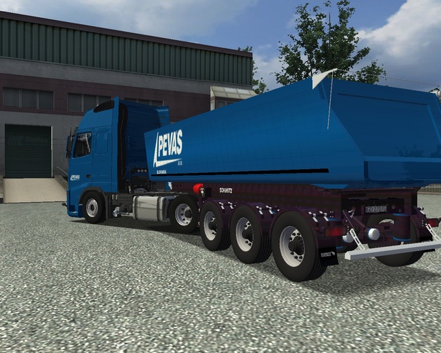 gts Volvo Fh12 PEVAS + Trailer by smejo verv volvo GTS COMBO'S