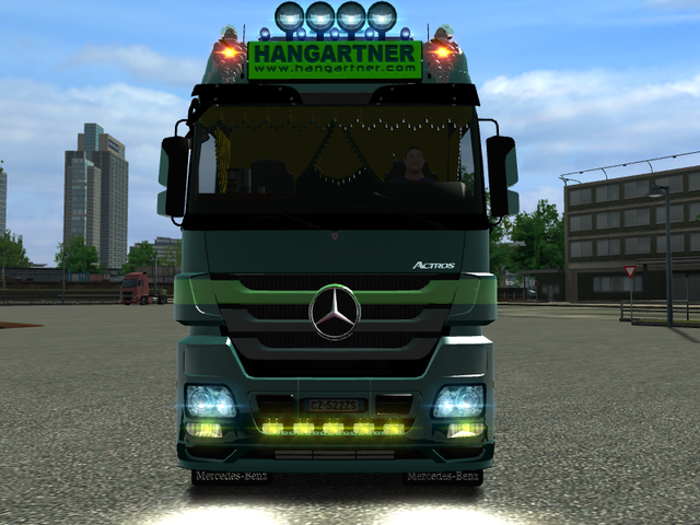 gts Mercedes Actros MP3 + Trailer Hangartner by Da GTS COMBO'S