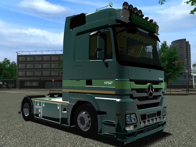 gts Mercedes Actros MP3 + Trailer Hangartner by Da GTS COMBO'S