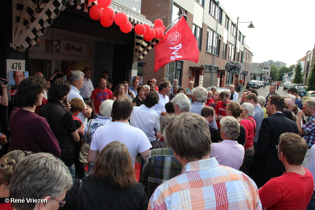 R.Th.B.Vriezen 2012 08 03 5770 PvdA Arnhem Opening Regionaal Partijkantoor vrijdag 3 augustus 2012