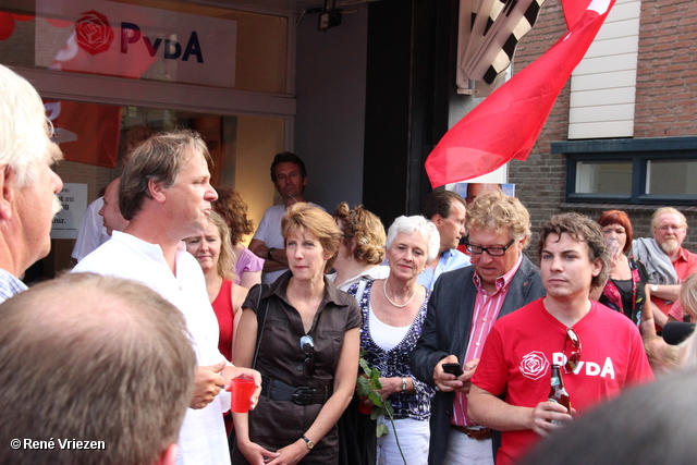 R.Th.B.Vriezen 2012 08 03 5781 PvdA Arnhem Opening Regionaal Partijkantoor vrijdag 3 augustus 2012