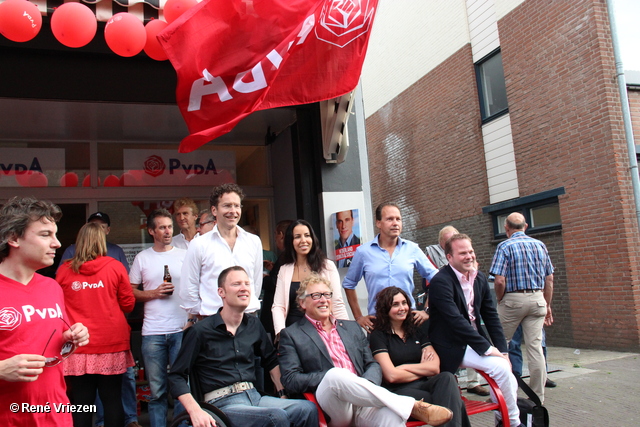 R.Th.B.Vriezen 2012 08 03 5819 PvdA Arnhem Opening Regionaal Partijkantoor vrijdag 3 augustus 2012
