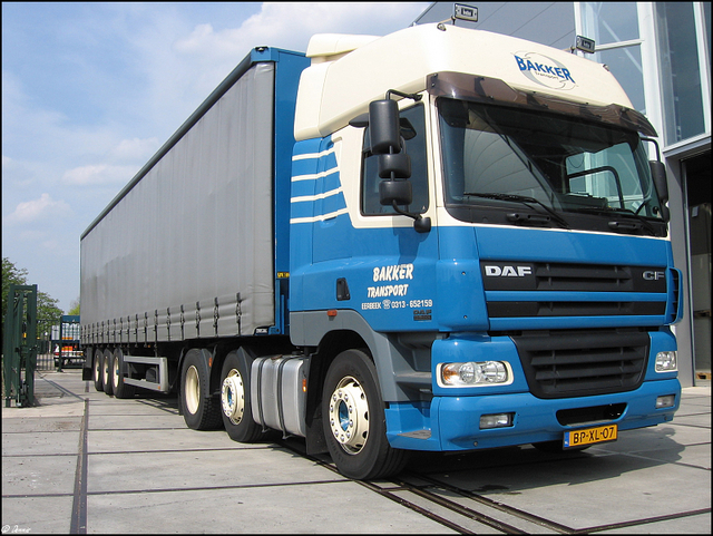 bakker daf cf85.380-border Bakker Transport - Eerbeek